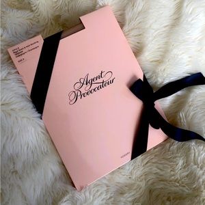 Agent Provocateur champagne stockings